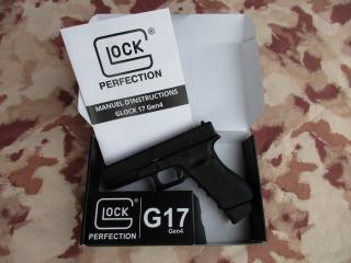 Glock 17 G17 Gen4 Co2 GBB Metal Slide Scritte e Loghi Originali by Vfc per Cybergun